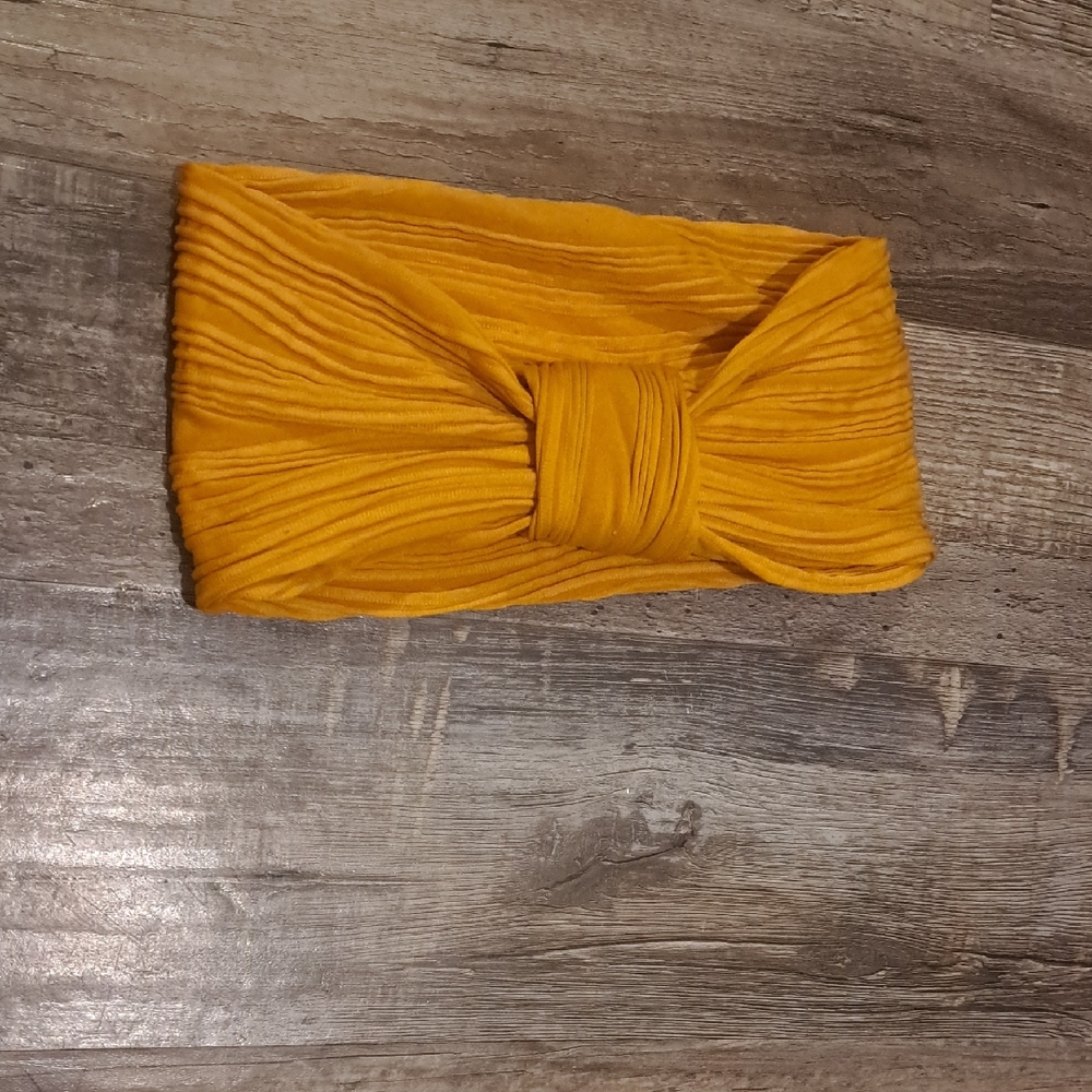 Source Unknown Vibrant Orange Hairband